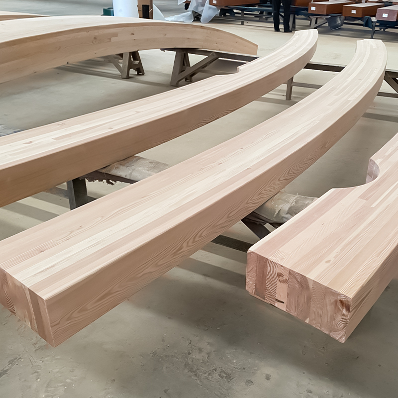 Douglas Fir Curved Glulam