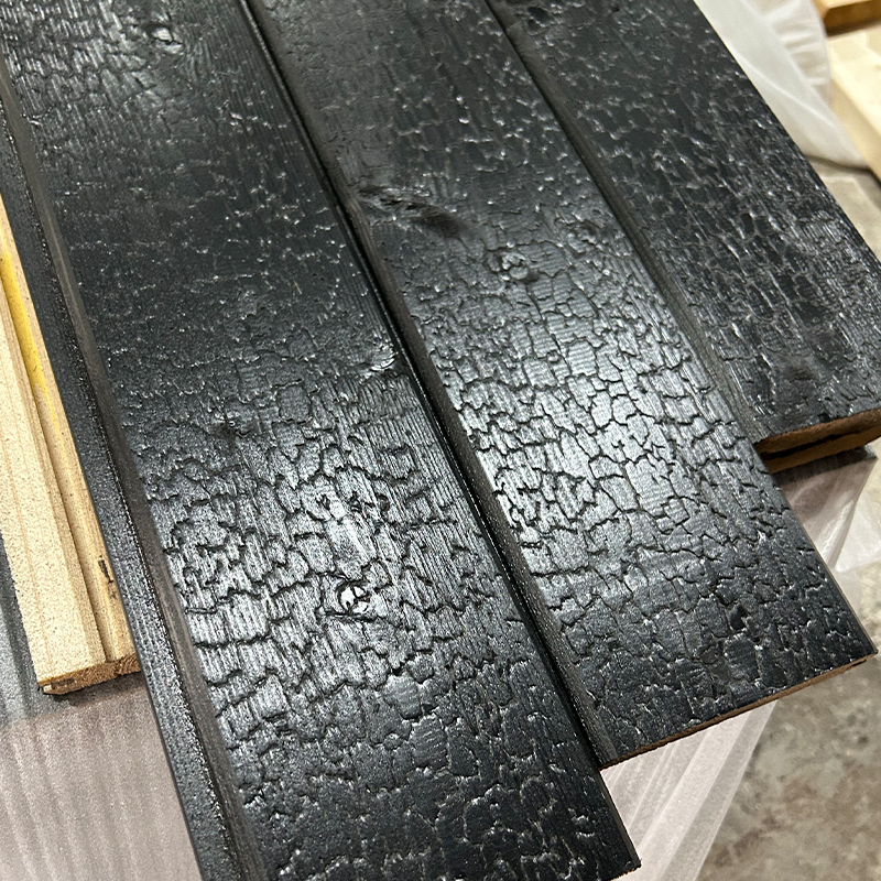 Panel Dinding Pengharaman Shou Sugi