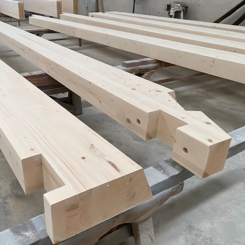 Spruce Glulam Beam dan Post