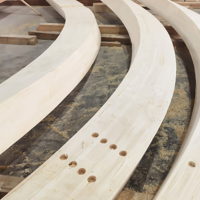 Glulam Melengkung Spruce