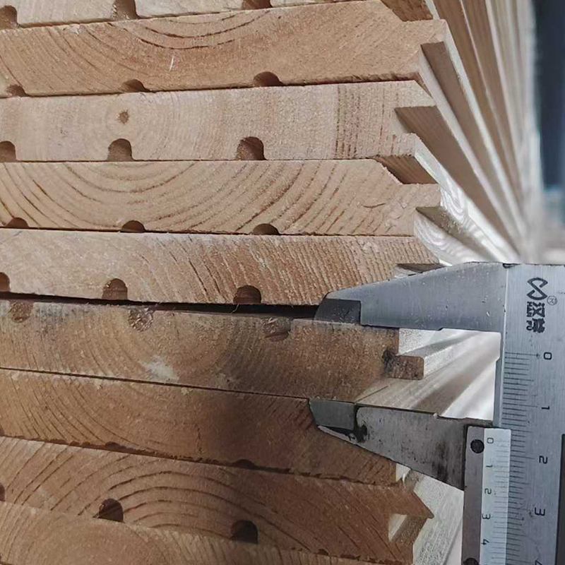 Pelapisan Dinding Kayu Luaran Spruce