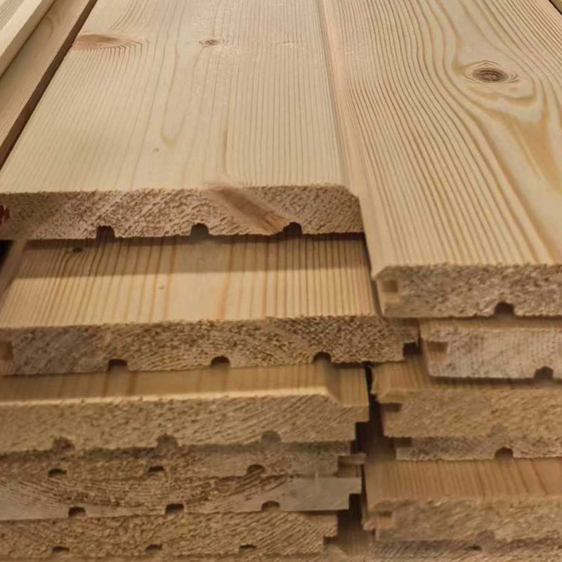 Pelapisan Dinding Kayu Luaran Spruce