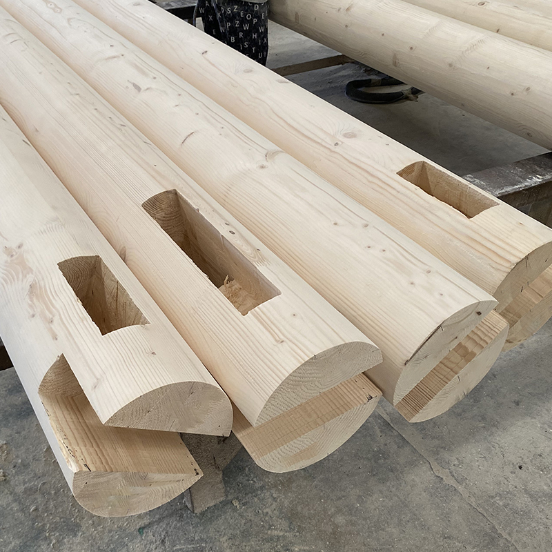 Rasuk dan Pos Pine Glulam