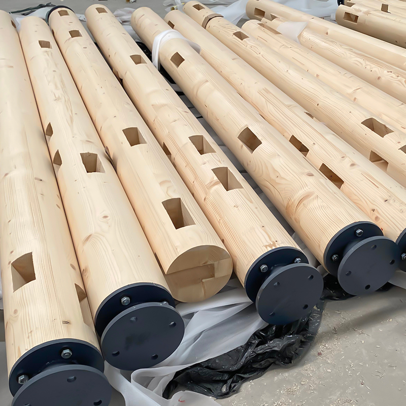 Rasuk dan Pos Pine Glulam