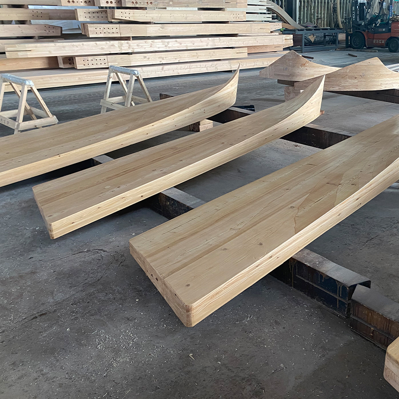 Douglas Fir Glulam Berbentuk Khas