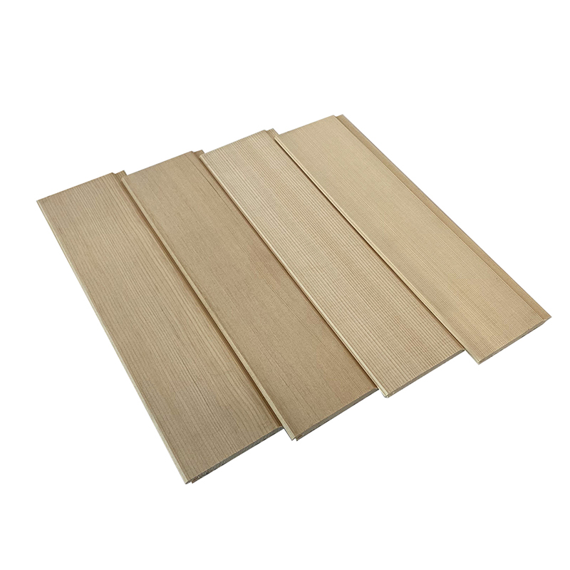 Panel dinding Lidah dan Alur Hemlock
