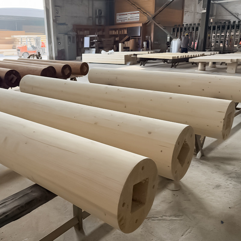 Lajur Glulam Bulat Pine