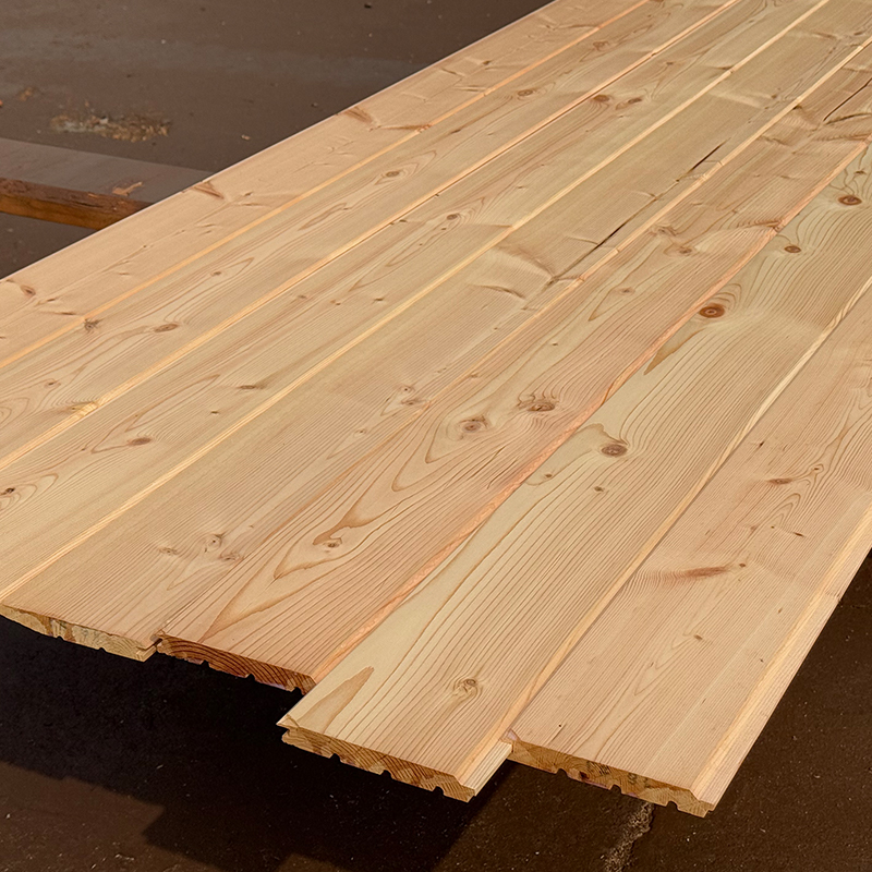 Pelapisan Dinding Luar Douglas Fir